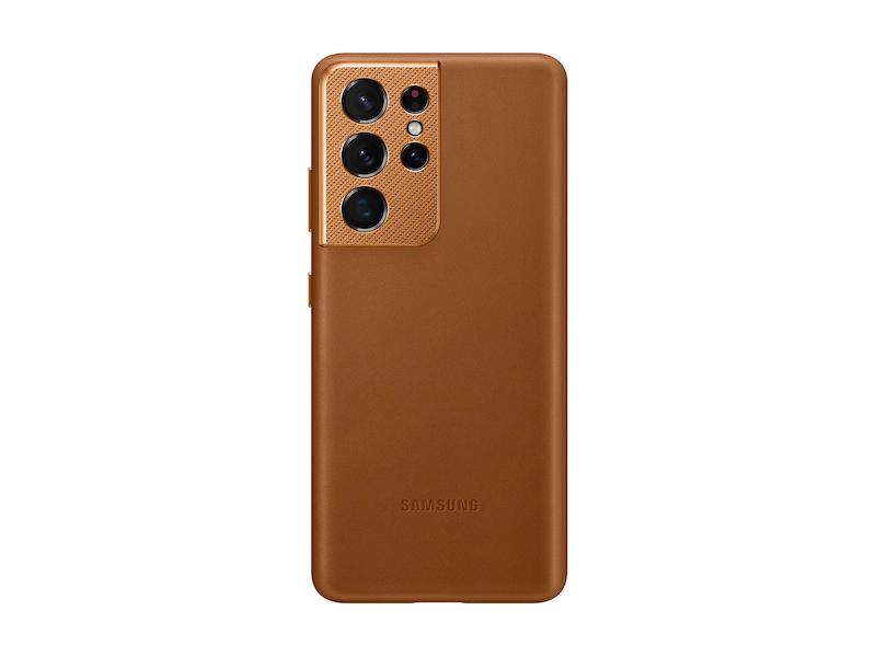 Galaxy S21 Ultra Leather Cover