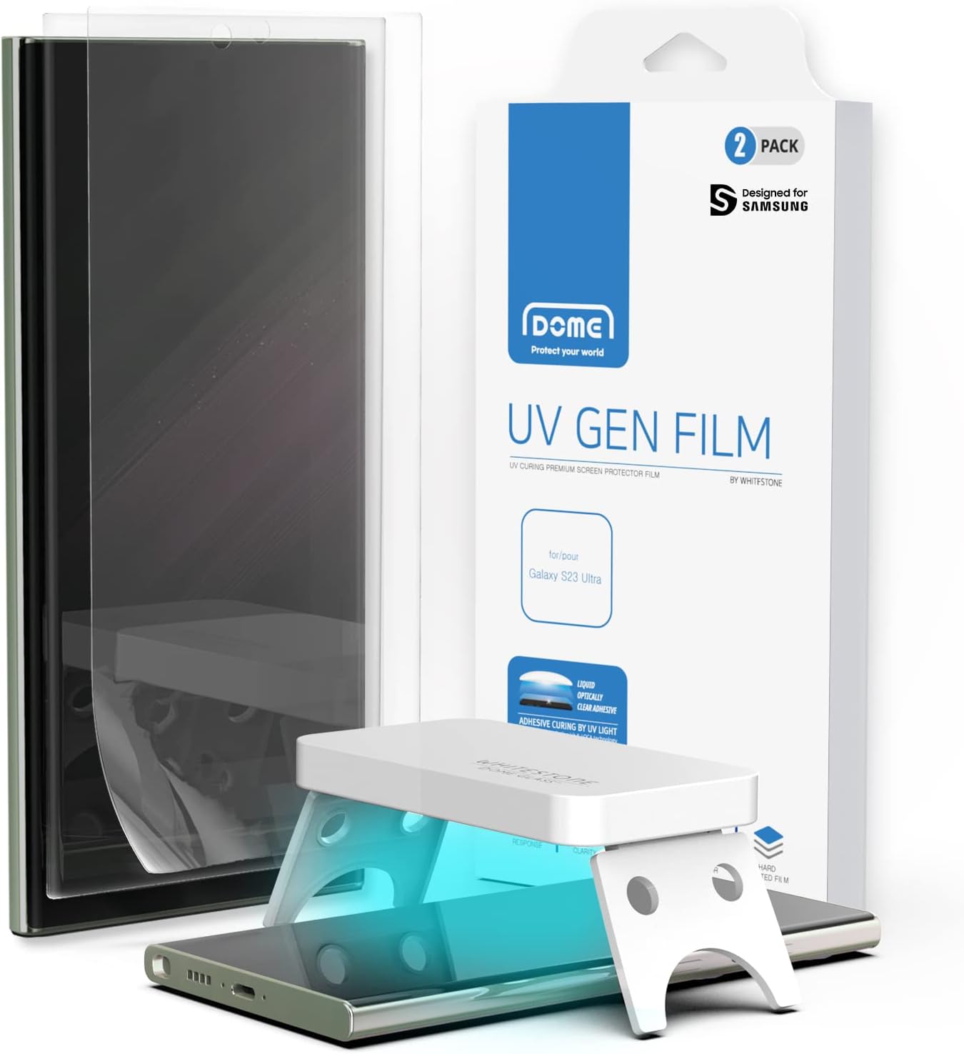 Dome Glass Screen Protector Samsung Galaxy S23 Ultra