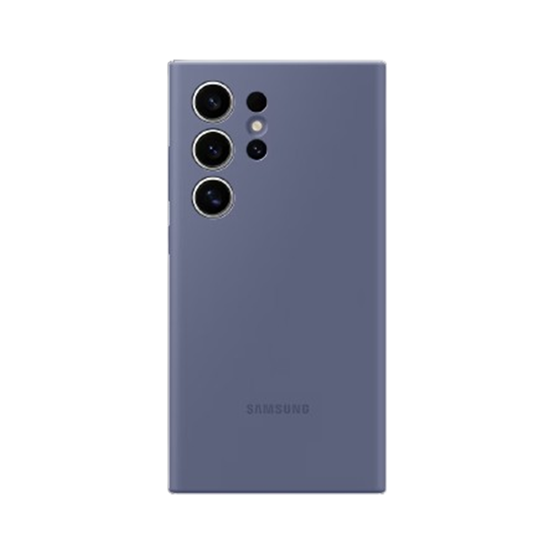 Étui en silicone pour Samsung Galaxy S24 Ultra